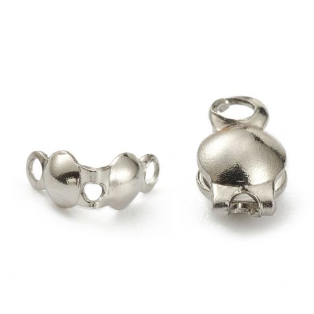 Nerūsējošā tērauda 304 preses burbulis 6x3 mm. 10 gab