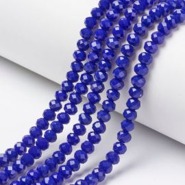 Glass beads 8x6 mm. ~70 pcs