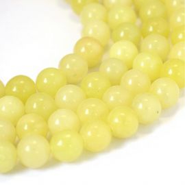 Jade beads 8 mm. 1 thread