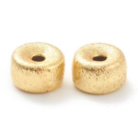 Žalvarinis intarpas 8x4.5 mm. 4 vnt