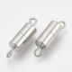Stainless steel 304 screw clasp 18x17x5 mm. 1 pc