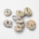 Imitatsiooniga türkiissinised helmed 32-9x26-4x8-2 mm. 6 tk AK1871