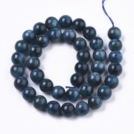 Natural Apatite beads 10 mm. 1 thread