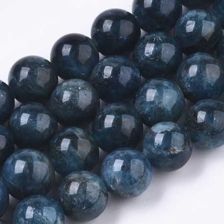 Dabīgās Apatīta krelles 10 mm. 1 pavediens