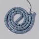 Agate beads 4x1 mm. 1 thread