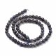 Dabīgas Jolitas krelles 6 mm. 1 pavediens