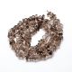 Stone Beads - Natural Smoky Quartz Shard. Brown size ~12-4x14 clear 1 strand