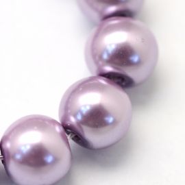 Glass beads 4 mm. 1 thread