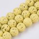 Lavas krelles 8 mm. 1 pavediens