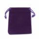 Velvet gift bag 7x5 cm. 4 pcs.