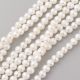 Natural freshwater pearls grade A 8-7x7-6 mm. 1 thread