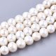 Natural freshwater pearls AA class 9-8 mm. 1 thread