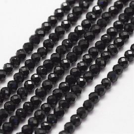 Natural Black Spinell helmed 3 mm. 1 niit