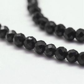 Natural Black Spinell helmed 3 mm. 1 niit