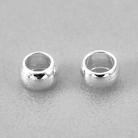 Nerūdijančio plieno 201 spaustukas 2x1 mm. ~30 vnt