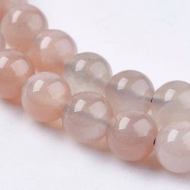 Looduslikud kuukivi helmed 6 mm, 1 lõng