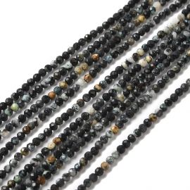 Natural Variscite beads 2.5 mm. 1 thread