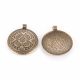 Metal pendant for necklace 54x46x2.5 mm. 1 pc