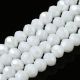 Glass beads 6x5 mm. 1 thread
