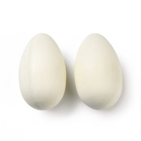 Wooden egg 55x34 mm. 1 pc