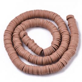 Polymertonperlen 8x0,5-1 mm. 1 Thread