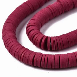 Polymertonperlen 8x0,5-1 mm. 1 Thread