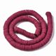 Polymertonperlen 8x0,5-1 mm. 1 Thread