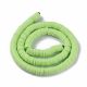 Polymertonperlen 8x0,5-1 mm. 1 Thread