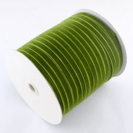 One-sided velvet strip. Moss color size width ~127 mm 1 meter