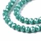 Стеклянные бусины 3х2 мм. 1 поток