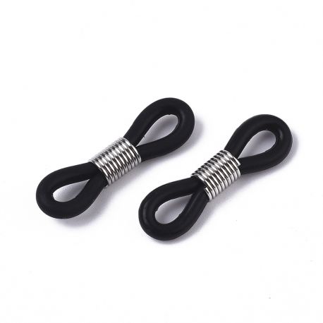 Silicone glasses holder 20x5 mm. 6 pcs