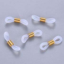 Silikona briļļu turētājs 20x5 mm. 6 gab