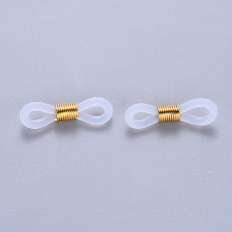 Silicone glasses holder 20x5 mm. 6 pcs