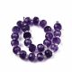 Natürliche Amethystperlen 8x6 mm. 1 Thread