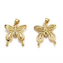 Messingist ripats "Butterfly" 21x19 mm. 1 tk