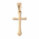 Roostevabast terasest 304 ripats "Cross". Kuldvärvi suurus 24x13x1 mm 1 tk