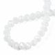 Glasperlen 3,5x3 mm. 1 Thread