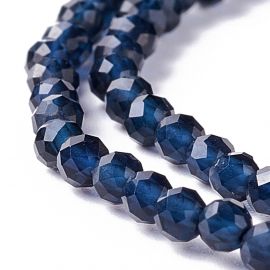 Glass beads 2 mm. 1 thread
