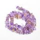 Natural Ametrine chip 14-5x10-4 mm. 1 thread