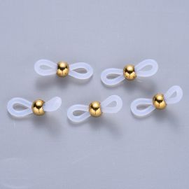 Silikona briļļu turētājs 20x7 mm. 2 gab