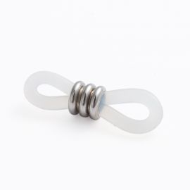 Silikona briļļu turētājs 20x5 mm. 4 gab