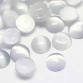 Katzenauge-Cabochon 20x3,5 mm. 4 Stück