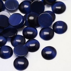 Katzenauge-Cabochon 20x3,5 mm. 4 Stück