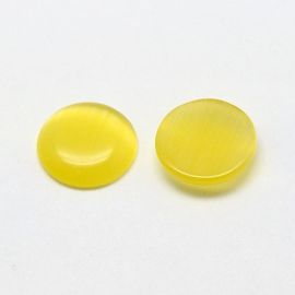 Katzenauge-Cabochon 20x3,5 mm. 4 Stück