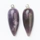 Natürlicher Amethyst-Anhänger 32x12 mm. 1 Stk