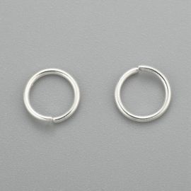 Nerūsējošā tērauda 304 atvērts gredzens ~6x0,7 mm., 20 gab.
