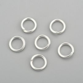 Roostevaba teras 304 lahtine üksikrõngas ~8x1,2 mm., 10 tk.