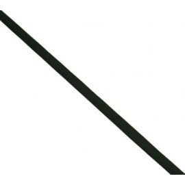 Sintetinio kaučiuko dirželis, 6x2 mm, 1 m.