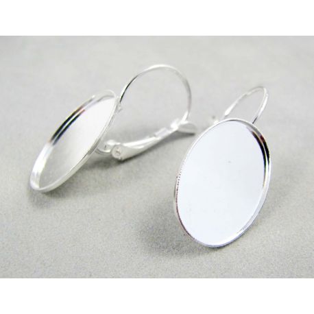 Earrings hooks, 18x11 mm, 3 pairs MD0335