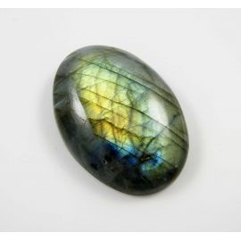 Natūralus labradorito kabošonas 40x30 mm KB0129